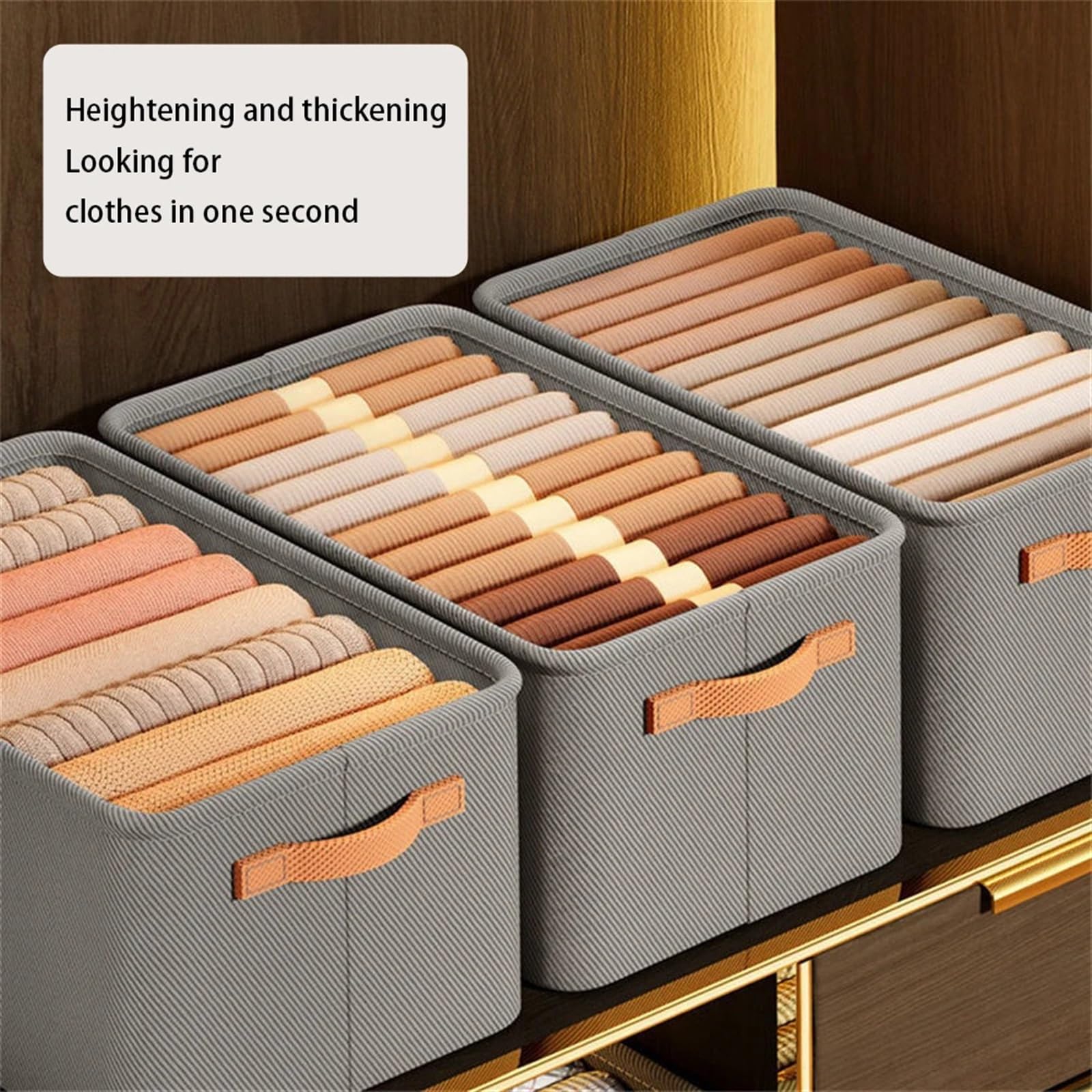 Scatola Di Immagazzinaggio Pieghevole 4 pezzi di articoli for la casa, articoli vari, cesto di smistamento, pieghevole, in lino, organizer, scatola, biancheria intima, calzini, giocattoli, armadi, gua