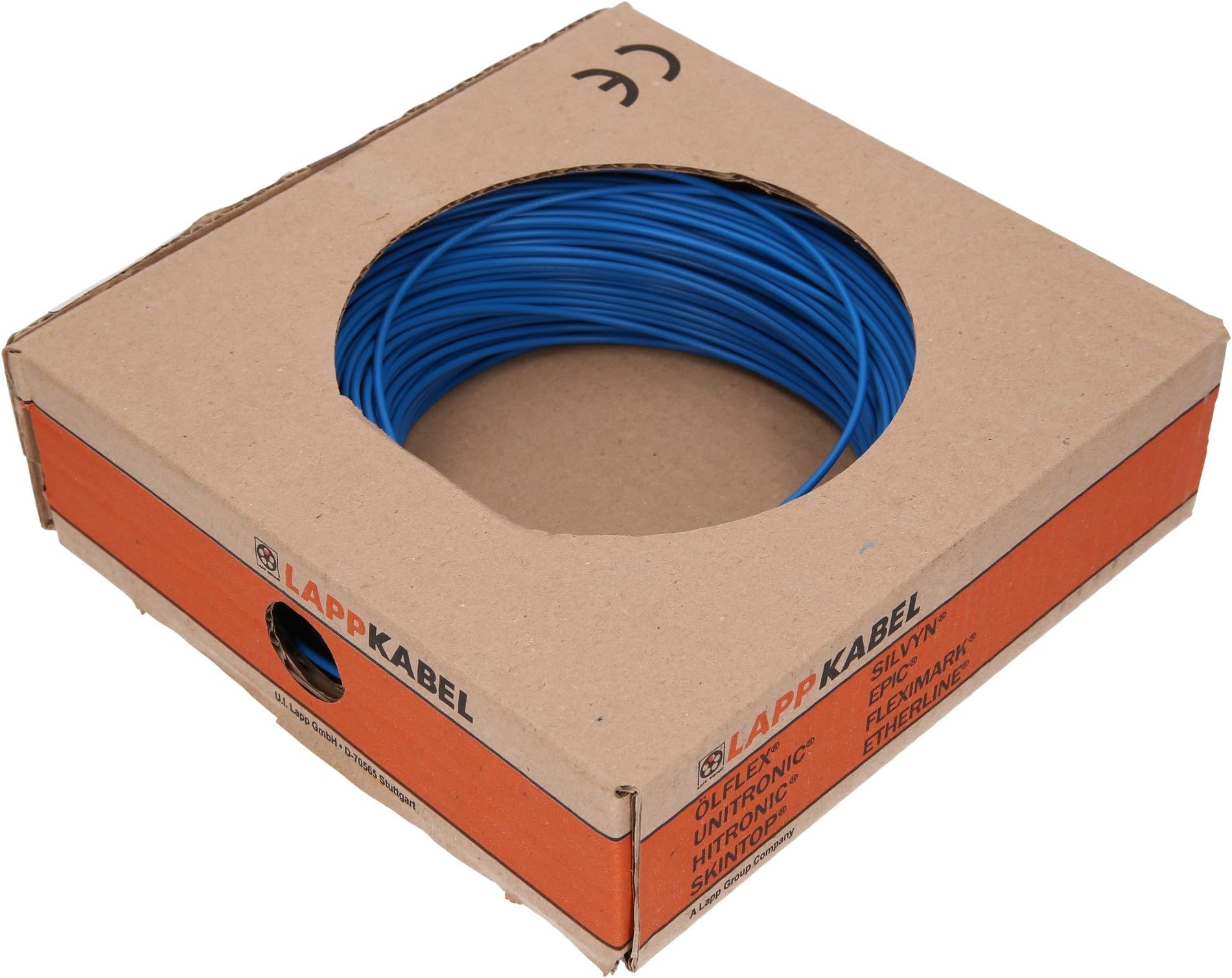 WIRE H05V-K BLUE 0.5MM 100M Pack of 1 Reel