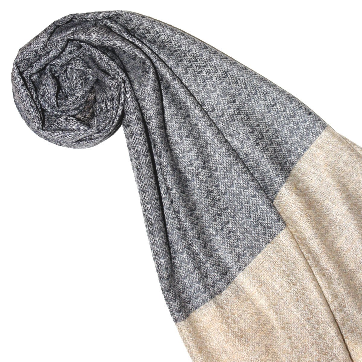 Lorenzo Cana Sciarpa da uomo, 100% cashmere, soffice, leggera, calda, in cashmere, in fibra naturale