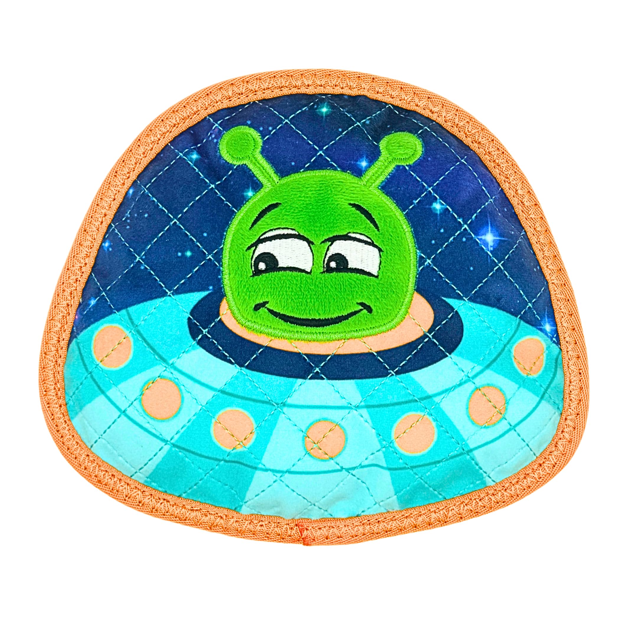 ReadyHound Durable UFO Alien Squeaky Dog Toy for Aggressive Chewers, Tough Aggressive Dog Chew Toy, Chewer Dog Toy for Puppy, Small, Medium and Large