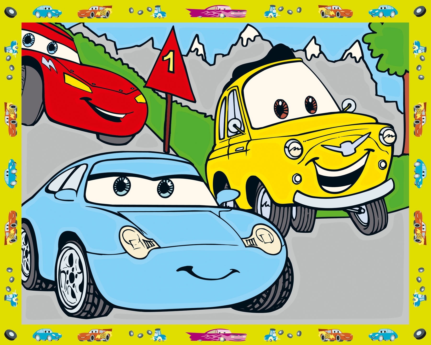 Amazon.co.jp: Ravensburger Disny Cars ディズニーカーズ お絵かき