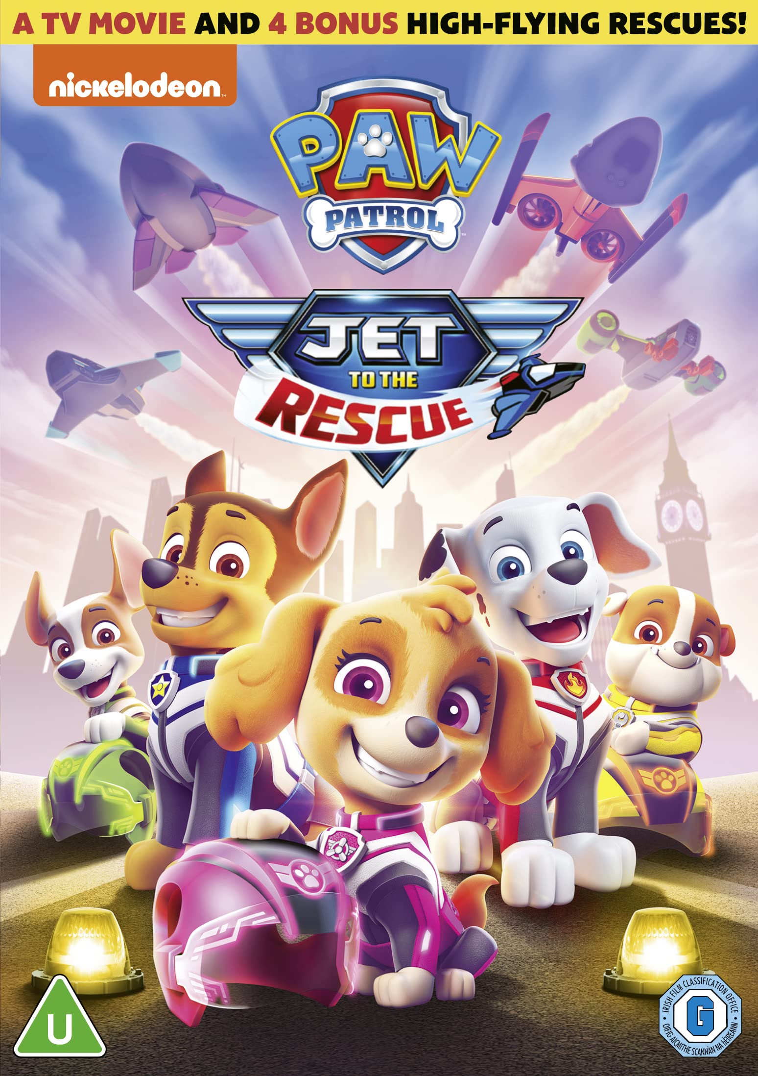 Paw Patrol: Jet to the Rescue [U] DVD