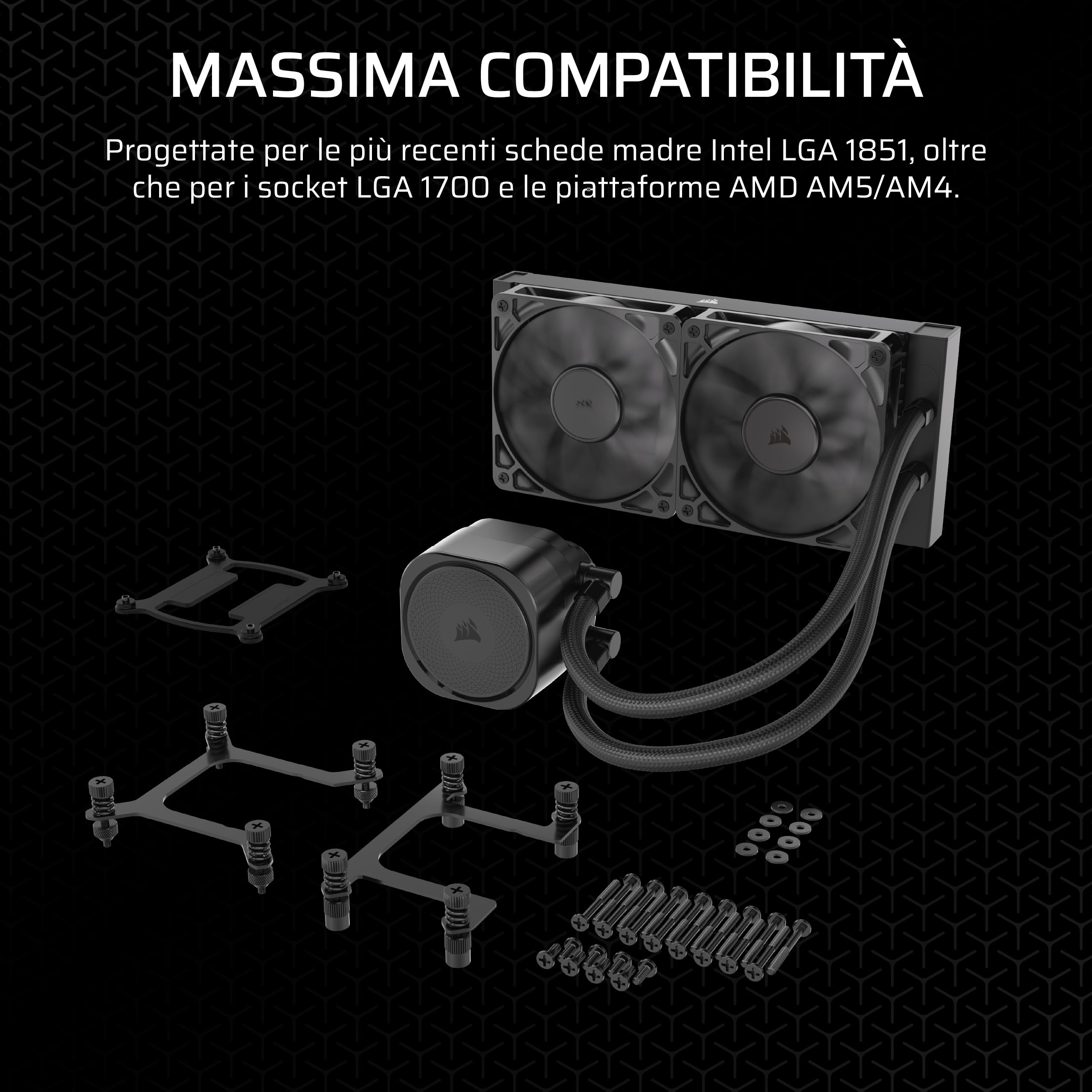 Raffreddamento Pc - Corsair - CW-9060088-Ww - Dissipatore Di Calore A Liquido Per Cpu Nautilus 240