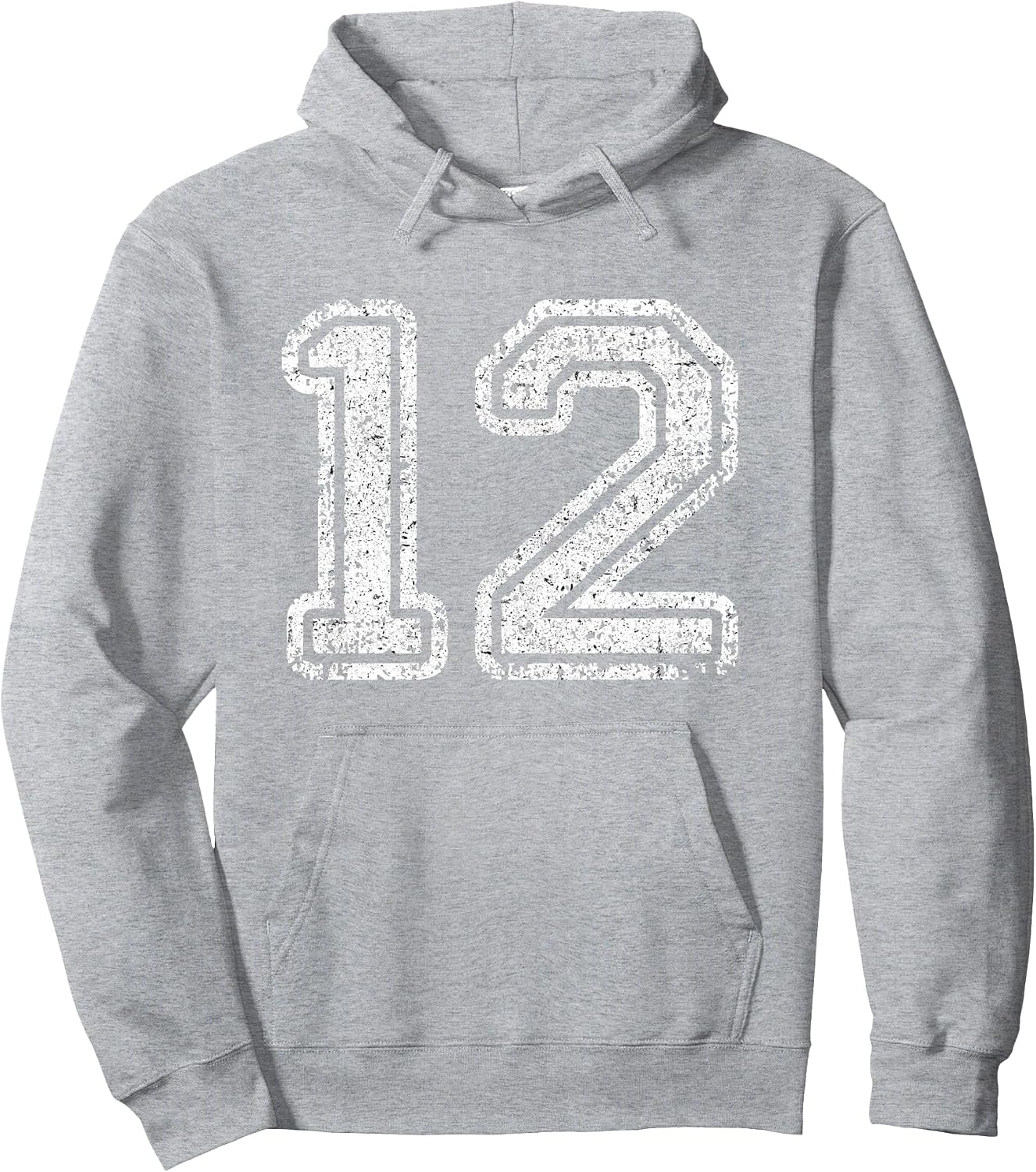 Jersey Number 12 Twelve T-shirt Football Number Sport Gift Pullover Hoodie
