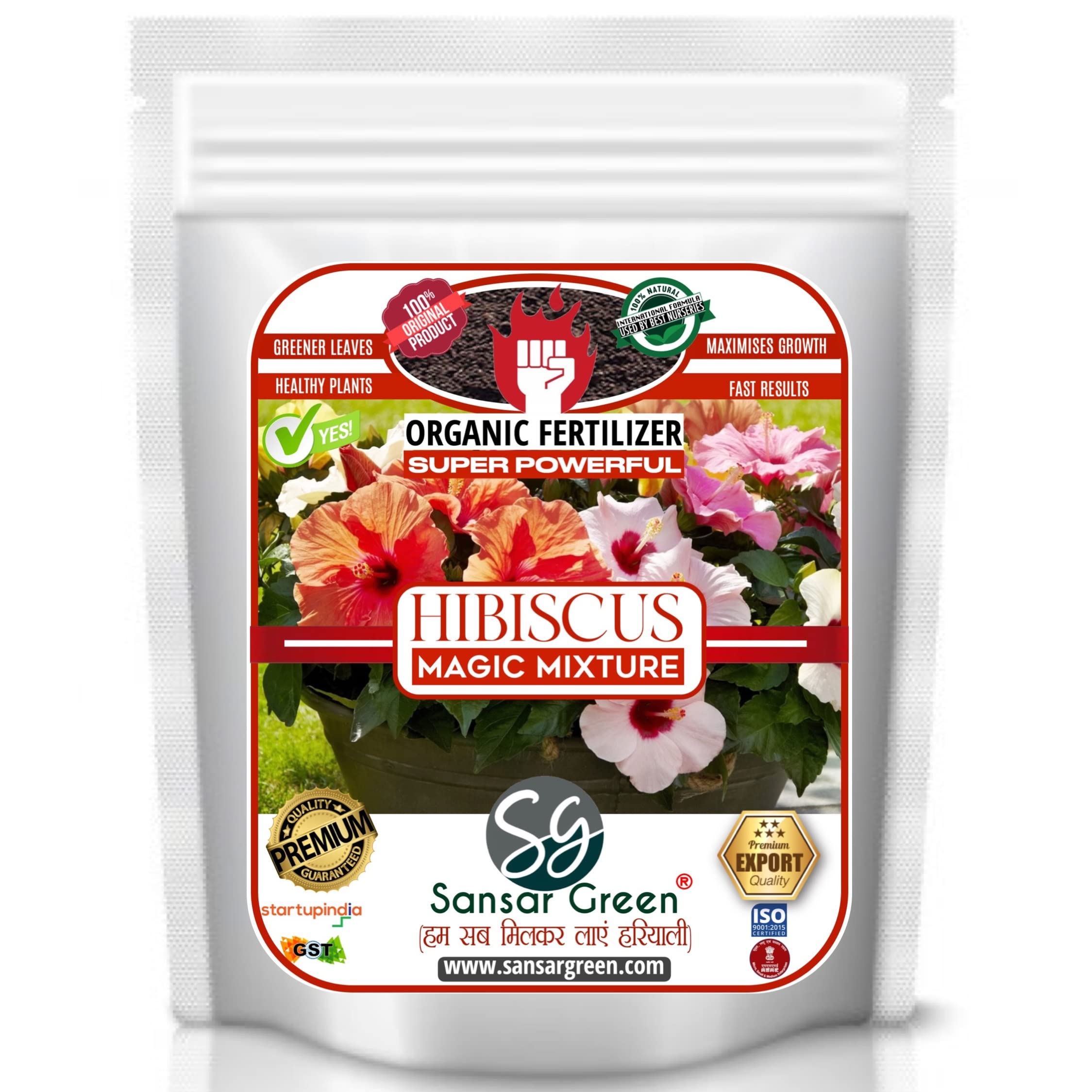 Sansar Green® Hibiscus Magic Mixture, Essential Super Powerful Organic Fertilizer for Hibiscus Plants with ++ Growth Booster and Active Micro Organism (200 gm) (B09B3DH9B6) Amazon Price History, Amazon Price Tracker