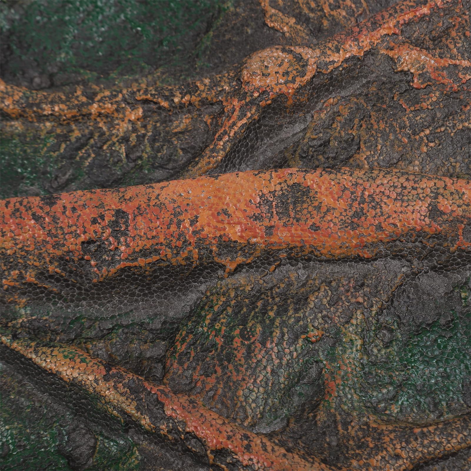 Alomejor Fondo de Acuario, Diseño de Roca 3D Realista para Pecera, Tanque de Reptiles, Material de Espuma Seguro (H)