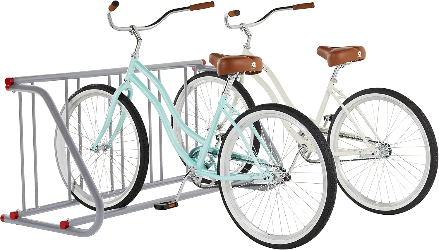 Retrospec Commercial Grid Bike Rack - Single & Double Sided - Bicycle Storage Stand for Garages, Stores, Schools & Universities Power Coated Steel | for Garages, for Stores, for Schools, for Universities