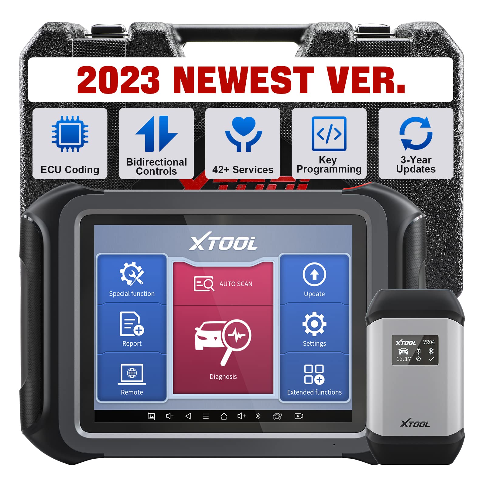 Buy XTOOL D9 Automotive Diagnostic Scan Tool 2023 Version, Topology