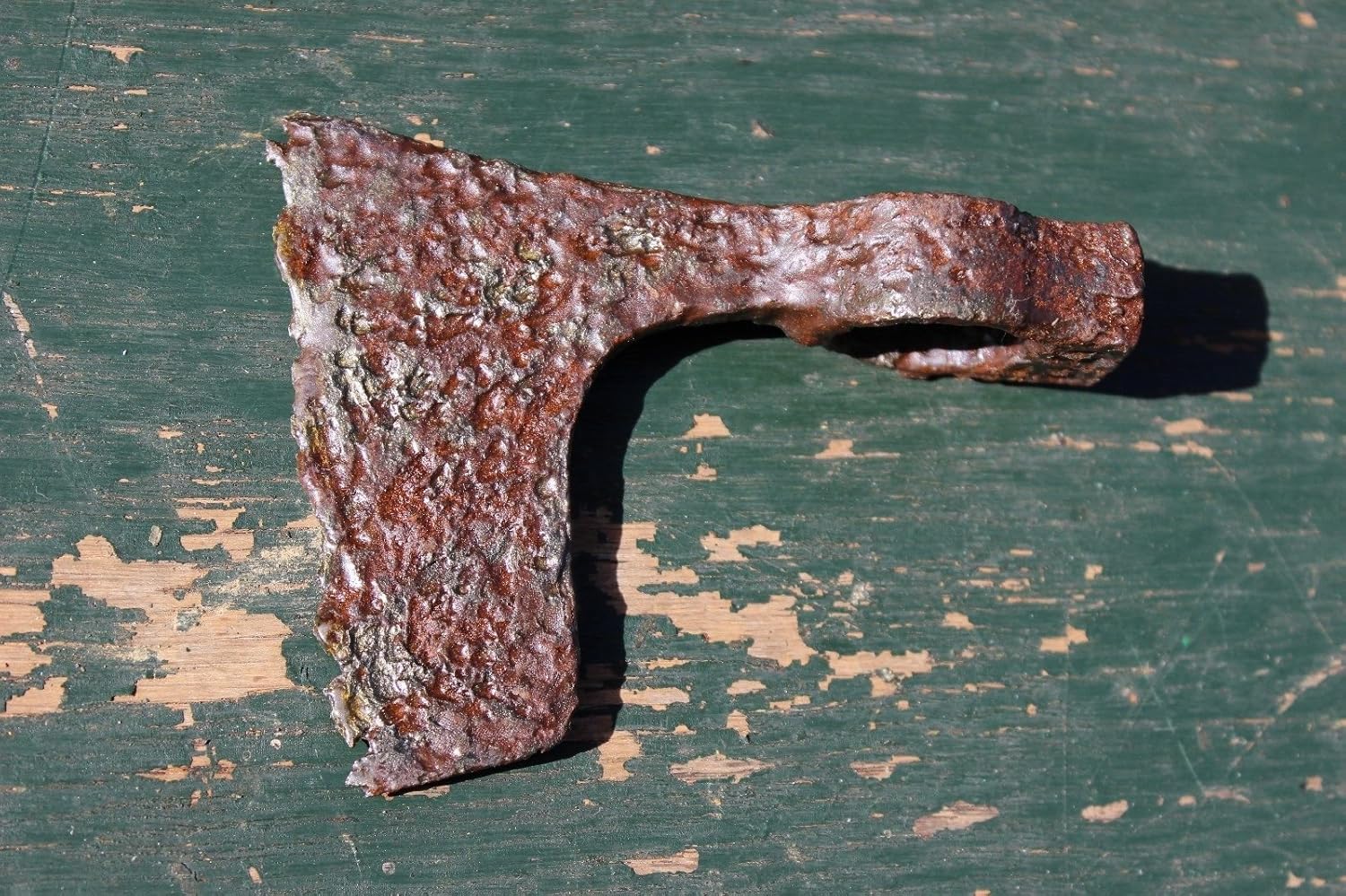 European Viking Iron Fighting Small Light Battle Black Axe #17