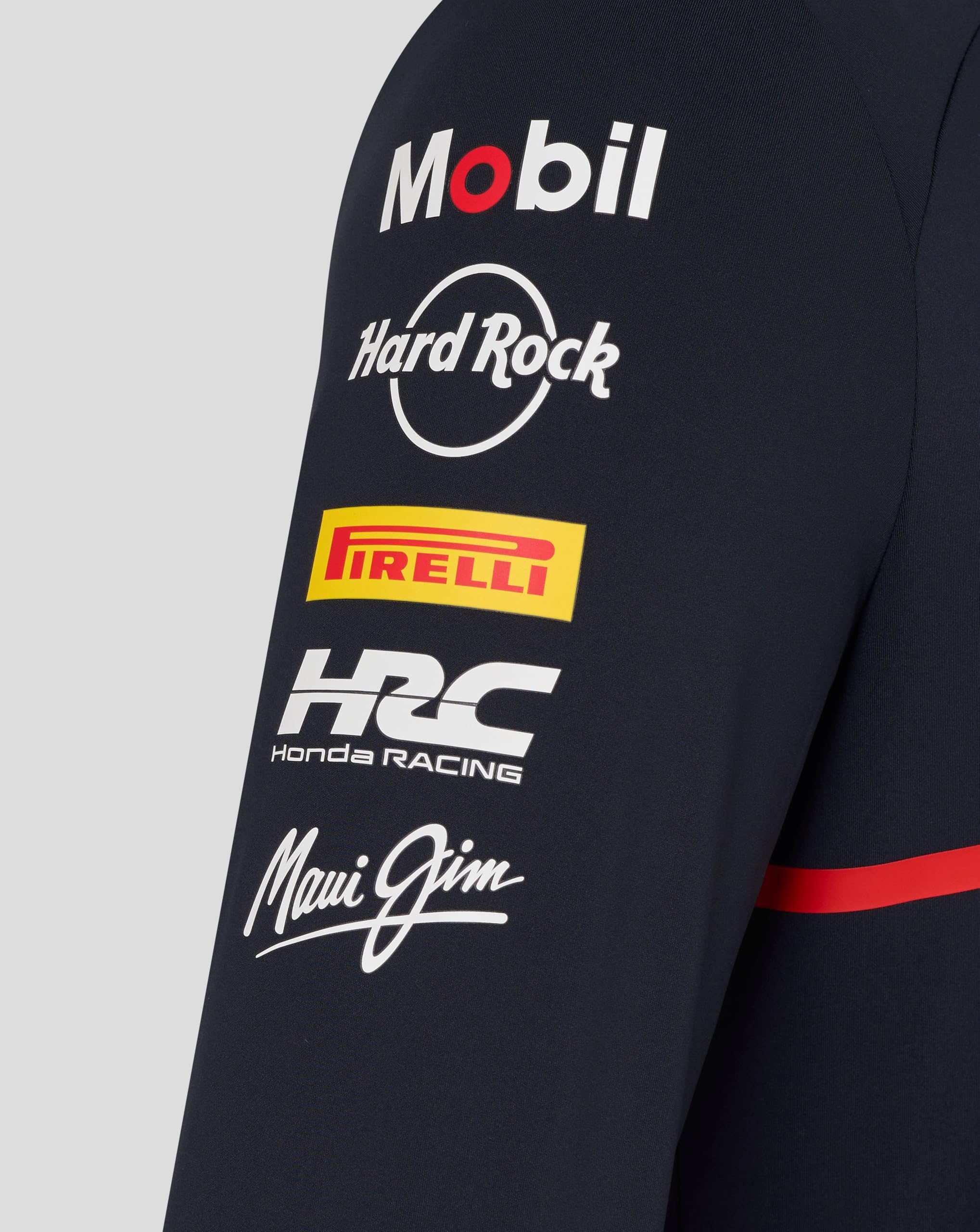 Castore Red Bull Racing F1 Team Official Quarter Zip Midlayer Camiseta Hombre (Pack de 1)