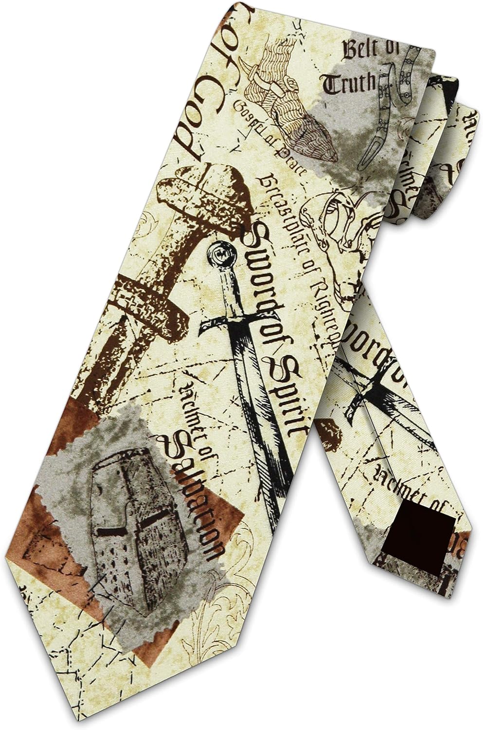 Armor of God Silk Tie