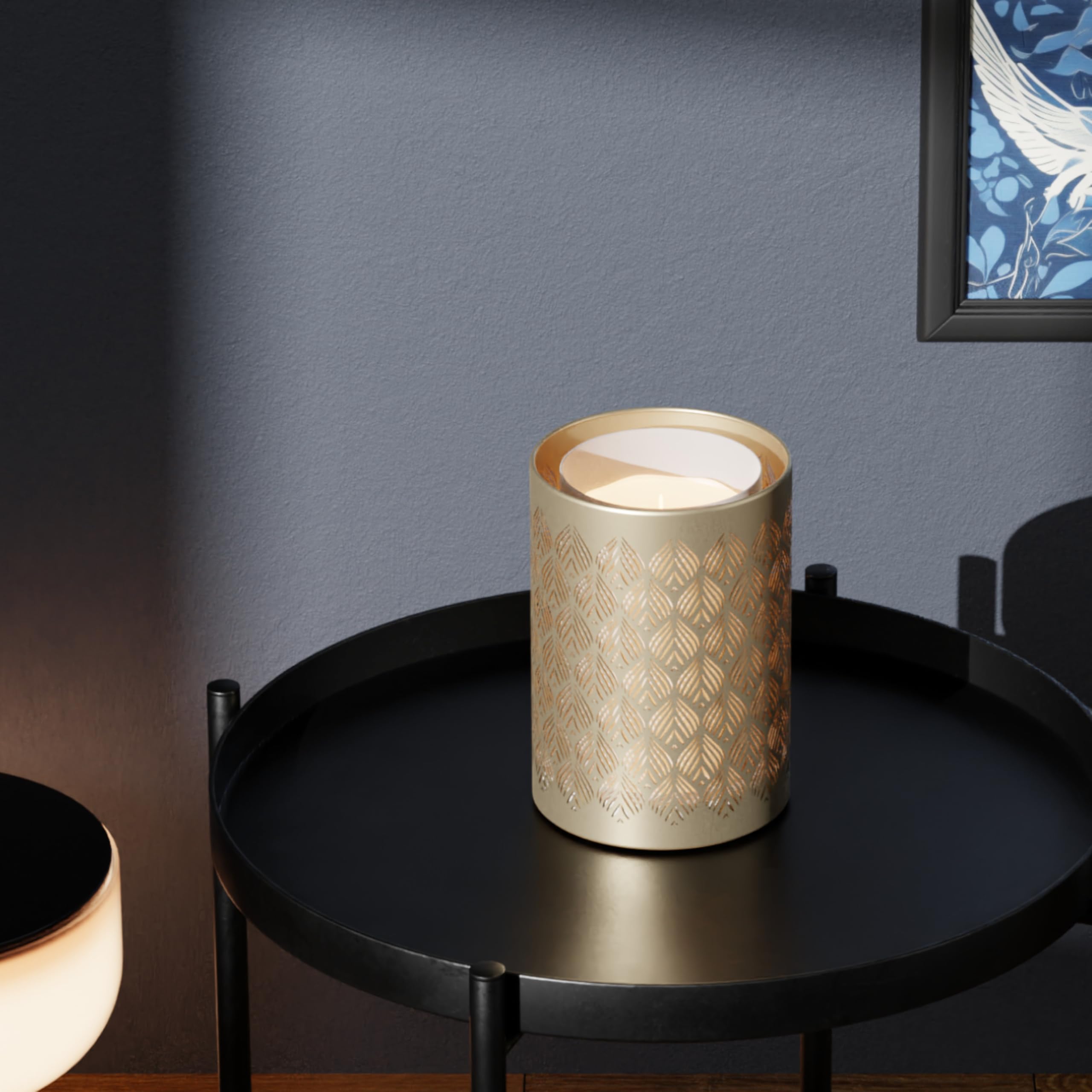 Zen’Arôme Diffuseur Huile Essentielle Vienne – Diffusion Ultrasonique Multifonction Aromathérapie à Froid – Parfum Maison - Télécommande et Éclairage LED Coloré – Métal et Verre