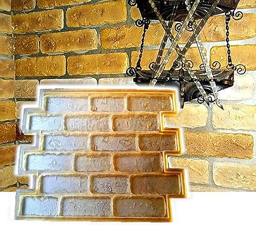 Polyurethane Form "MONMORANCE" for 3D Panels Wall Decor Wall Texturing Form for 3D Panels, 23.62 x 15.75 x 0.78 Inches