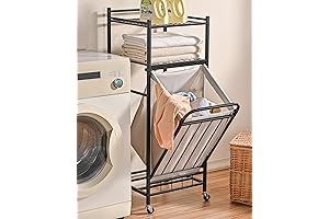 PLKOW Tilt Out Laundry Hamper - A Symphony of Convenience and Style