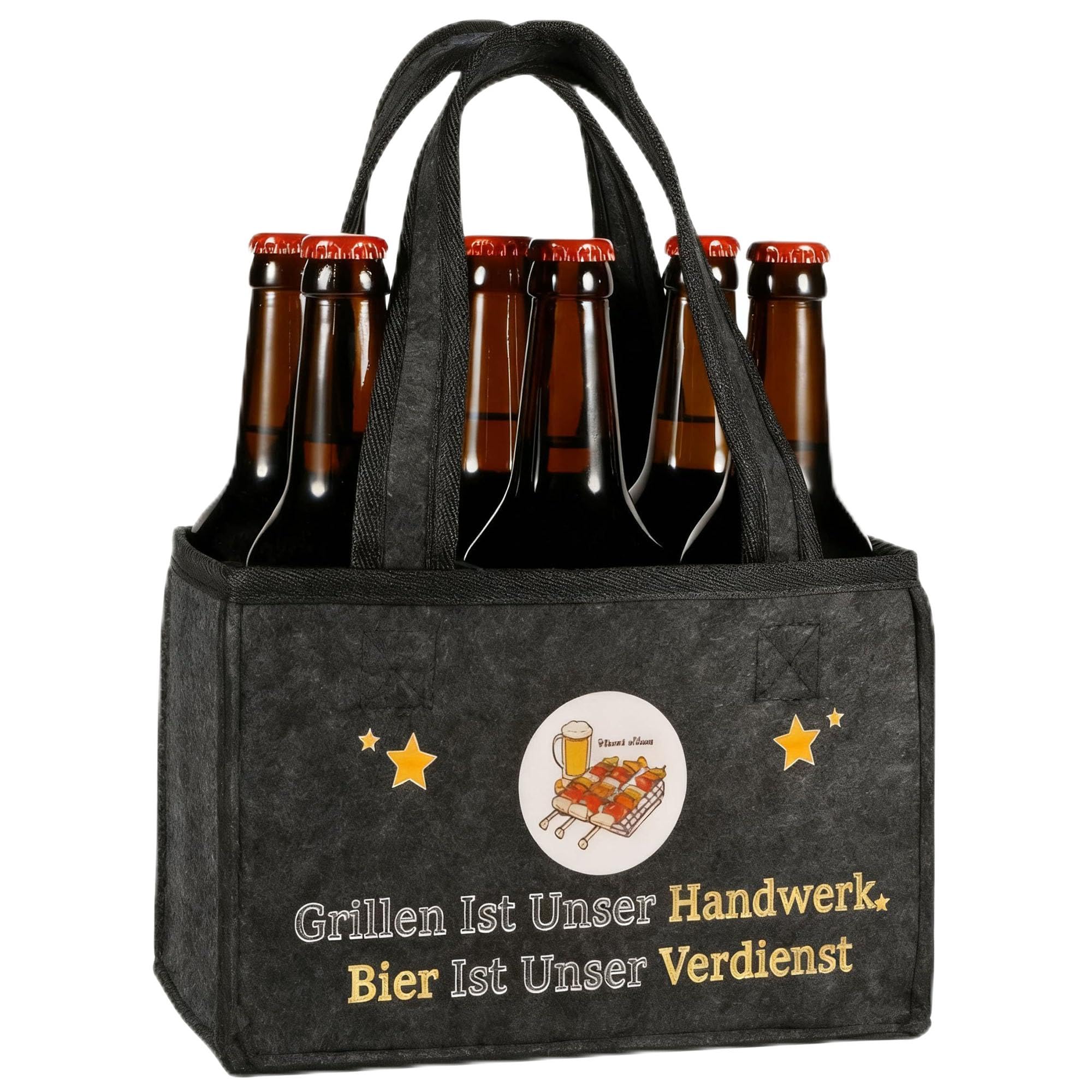 Senken Männerhandtasche Bier,Biergeschenke für Männer,Männergeschenke zum Geburtstag,Lustige Geschenke für Männer