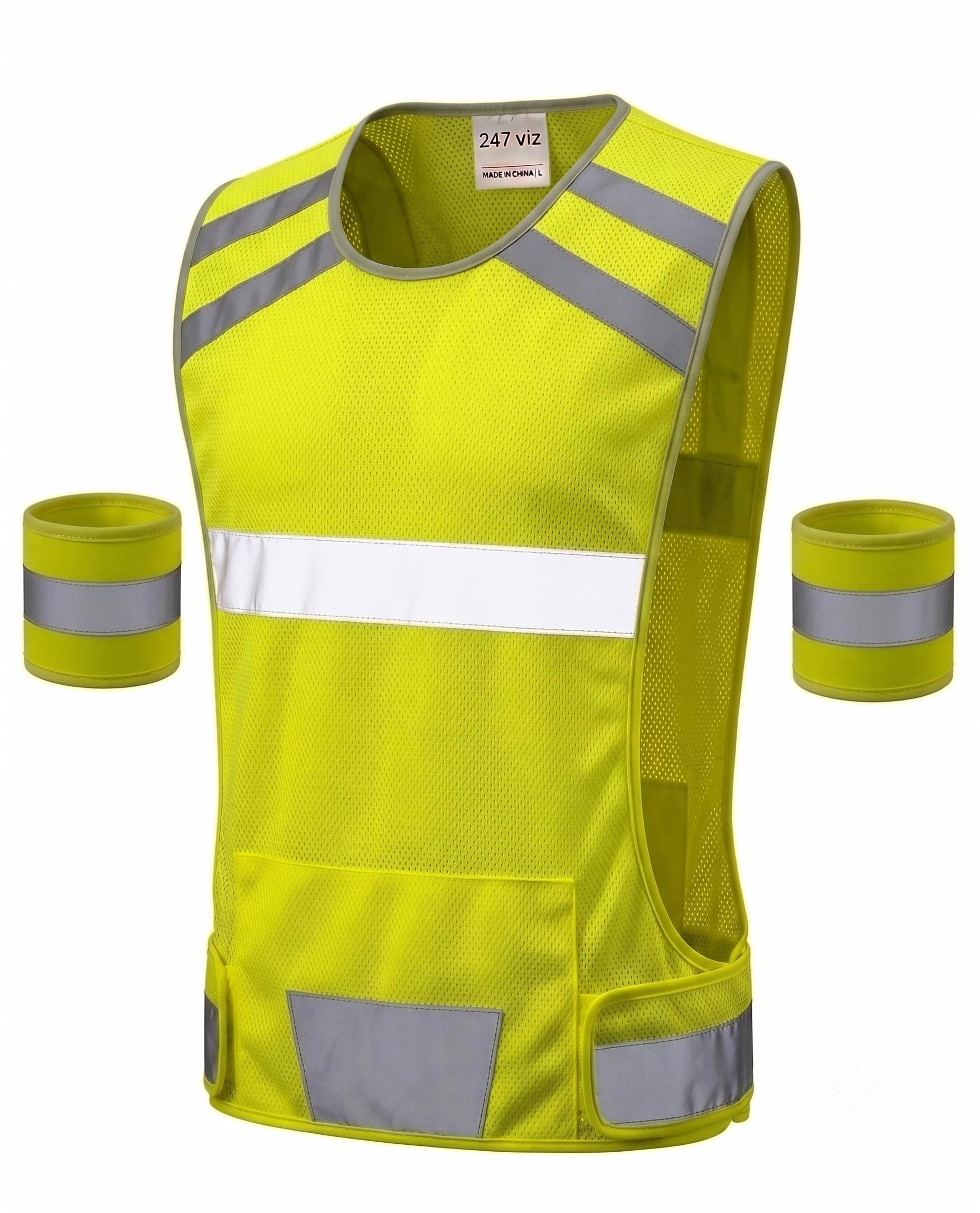 247 Viz Mesh Safety Vest