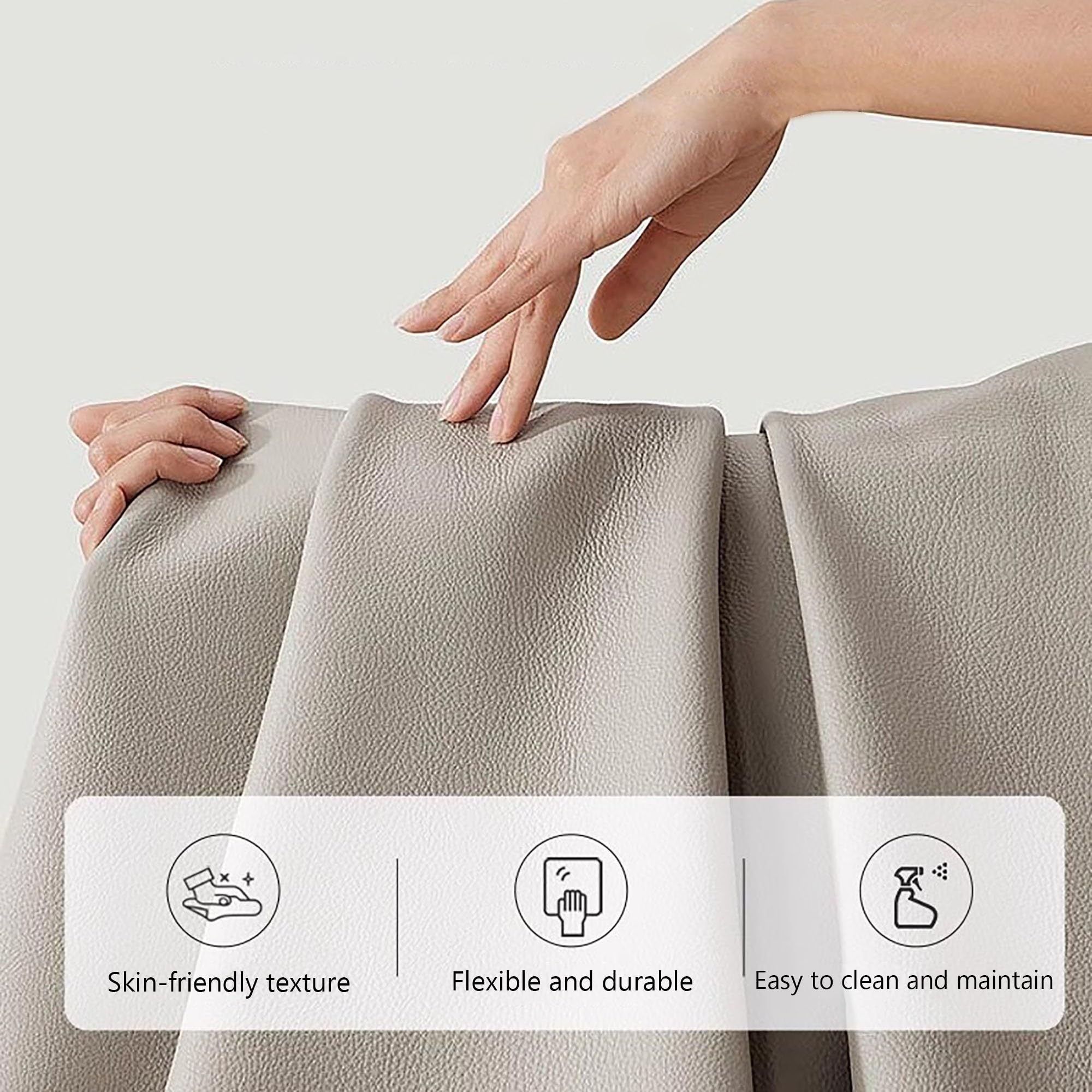 Comodino Stretto con 2 cassetti, Piccolo comò per Camera da Letto, Tavolo Moderno salvaspazio per Divano, Soggiorno e (Bianco 40x40x40 cm)