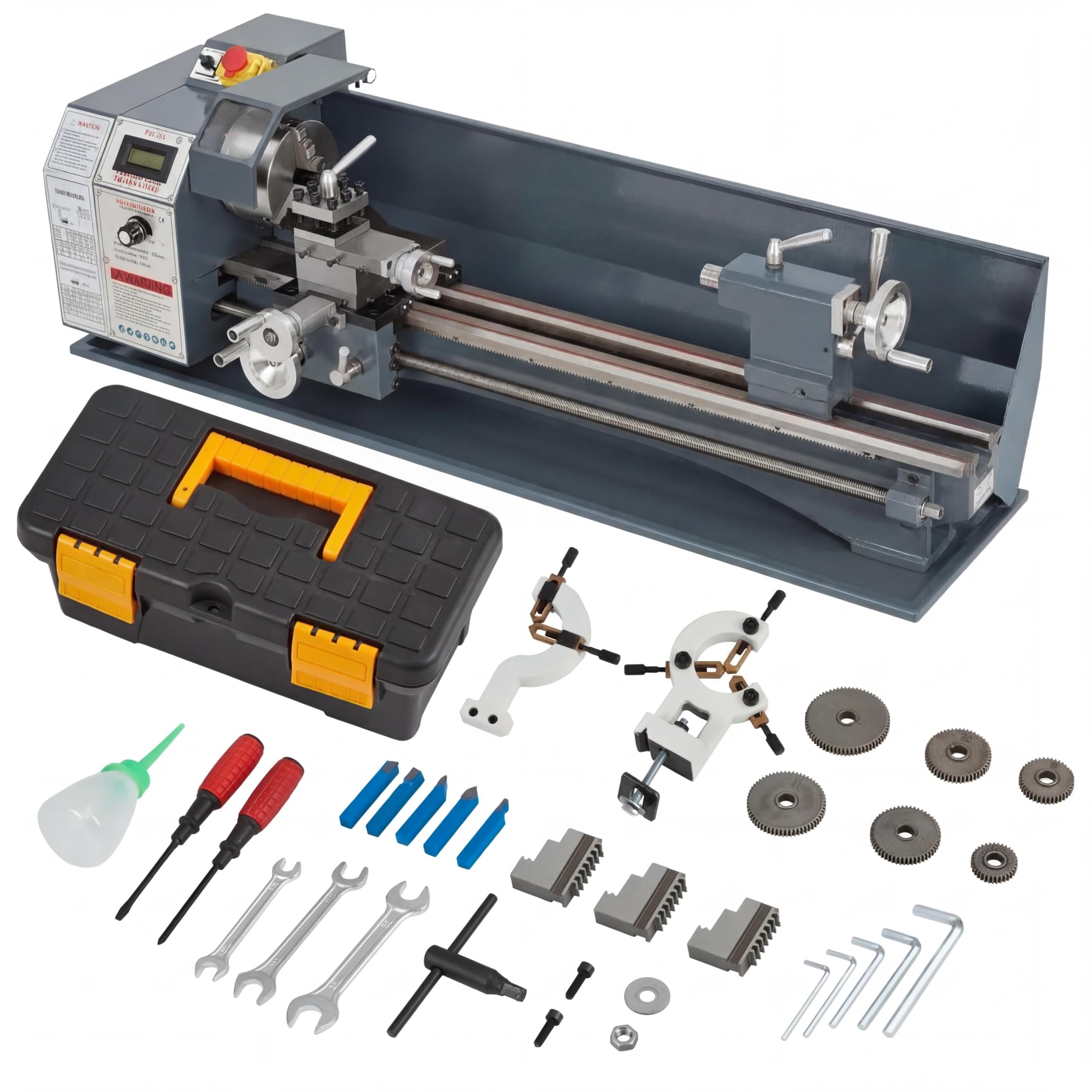 Amazon.com: Mini Metal Lathe 9x24 Inch – 1100w Powerful Motor, 0