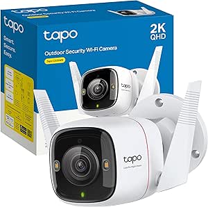 Tapo C325WB - Colorpro, 2K QHD, Night Vision with Vivid Colours, Weatherproof, Two-Way Audio, Motion Detection, Support SD Card up to 512GB, Remote Control asin的图片