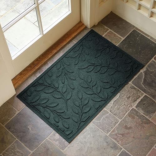 Miniatura 8 de Bungalow Flooring Waterhog - Tapete para puerta, 2 x 3 pies, fabricado en Estados Unidos, duradero y decorativo, antideslizante, interior y