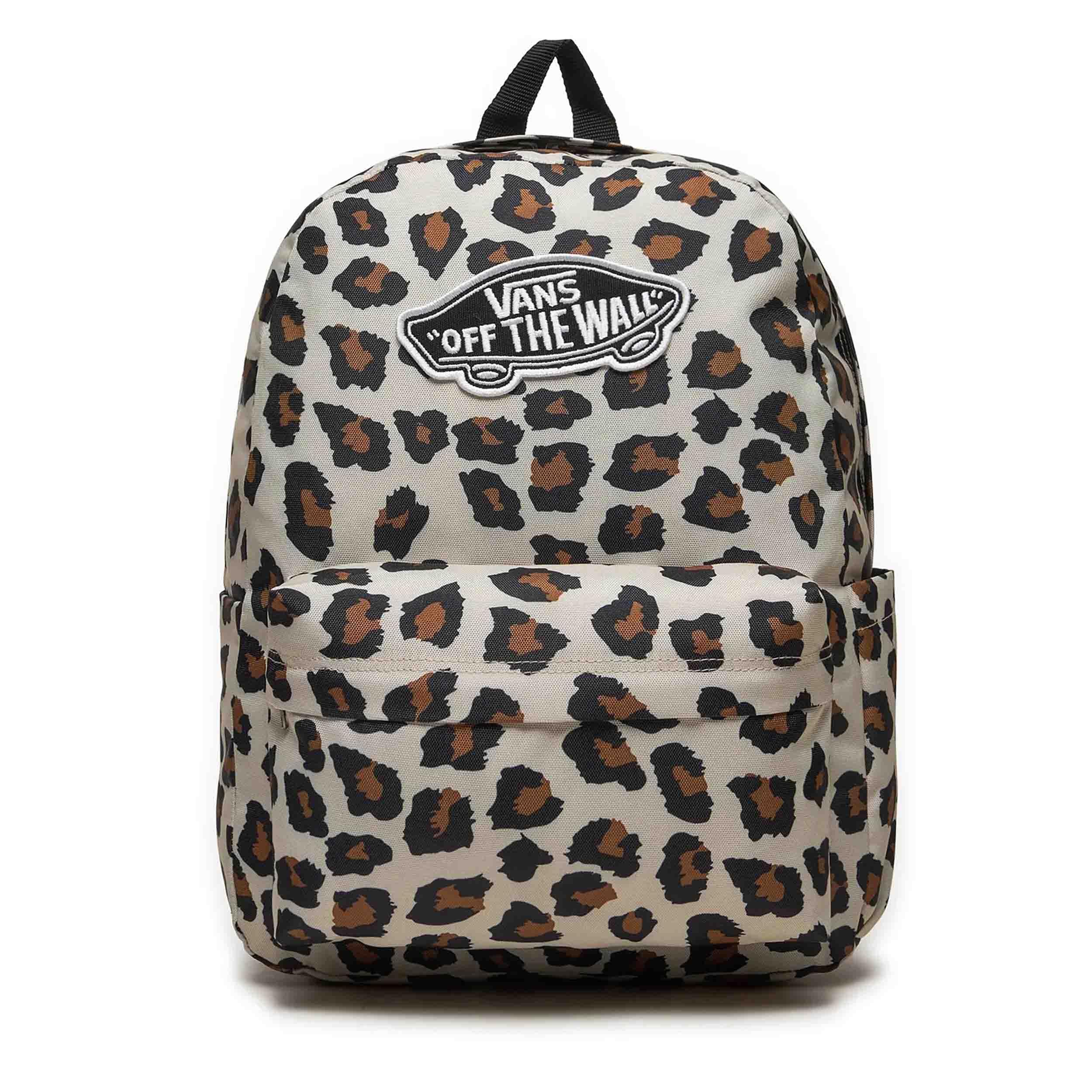Vans Mochila clásica leopardo, talla única