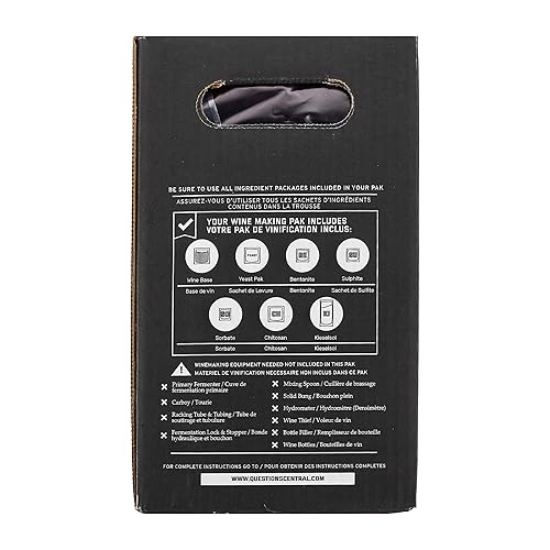 Miniatura 5 de Fontana French Cabernet Sauvignon Wine Kit Ingredientes: Kit de bricolaje de 6 galones, hace 30 botellas de vino