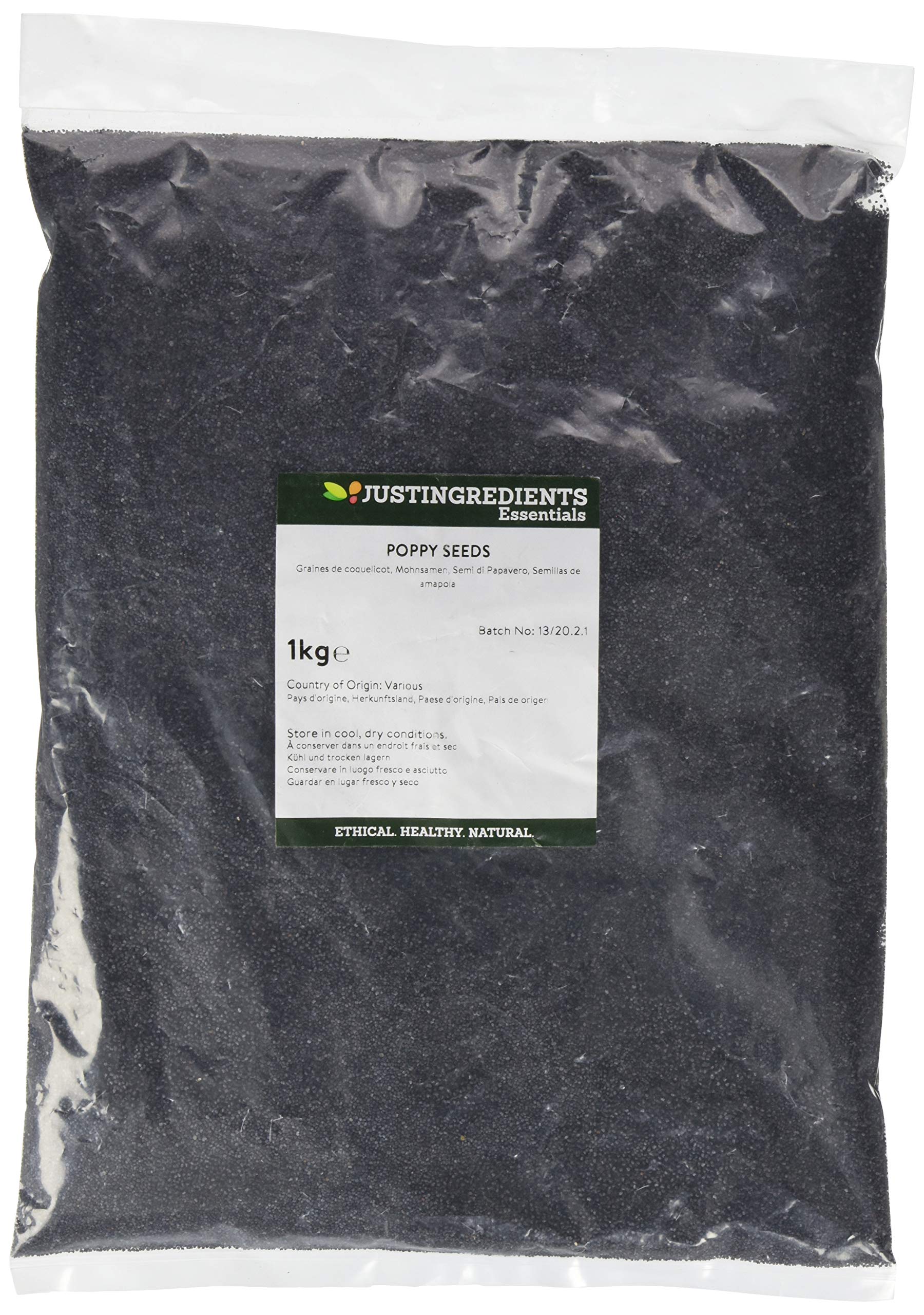JustIngredients Essential Poppy Seeds 1kg
