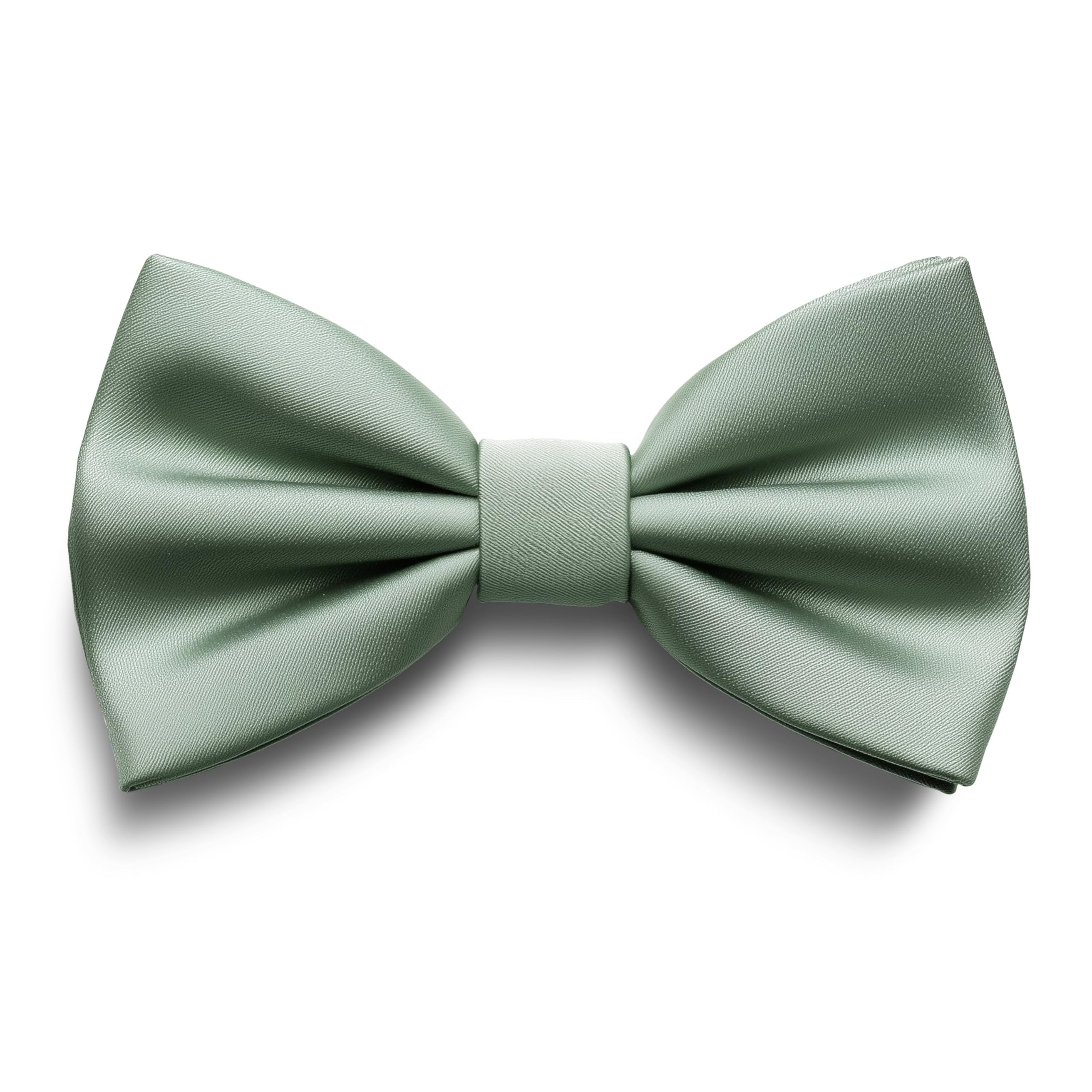 Adam Young Men's Bow Ties Pre-Tied Style Formal Satin Classic Bowtie for Tuxedo Faux Silk