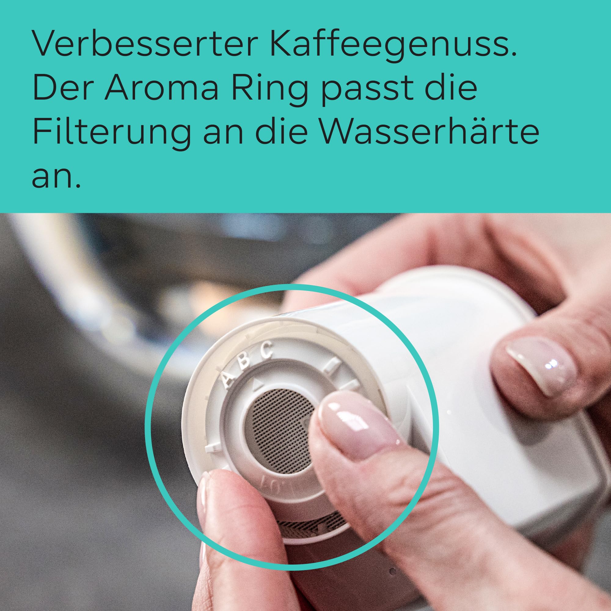 Siemens Original BRITA INTENZA Wasserfilter mit Aromaring, TZ70033A, 3er Pack, verbessert den Kaffeegeschmack, schützt die Espressomaschine, speziell entwickelt für Kaffeevollautomaten - 2