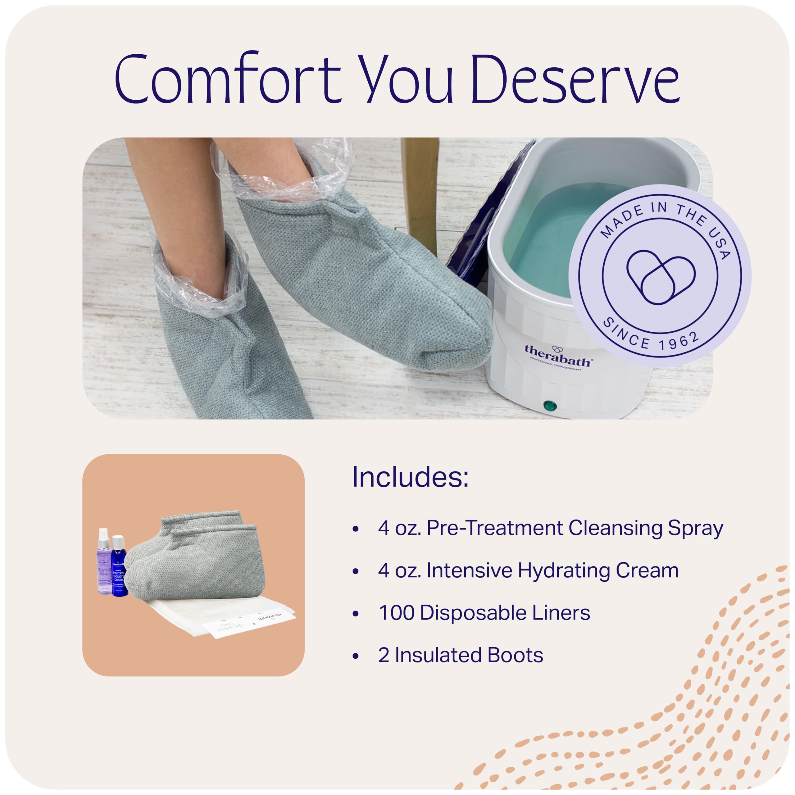 Therabath Kit comfort piede