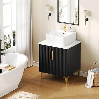 Amazon.com: YITAHOME 24 Inch Bathroom Vanity with Vacuum