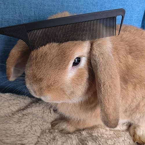 Miniatura 6 de Peines de cola de rata, 12 unidades, peines de metal de carbono para mujeres, niñas, para cabello rizado, trenzado, peinado (negro)