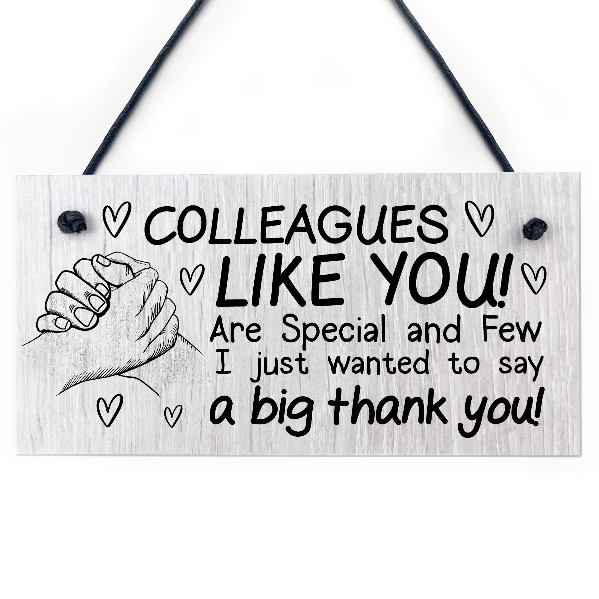 Red Ocean COLLEAGUE Gift Thank You Gift For Colleague Leaving Work Job Co Worker Gifts For Him Her