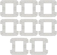 Frogetu Pack of 8 for Ecovacs Winbot W1 Pro/W1/W2 Omni/W2 Mop Replacement Kit, Washable Replacement Pads for Vacuum Cleaner, Microfibre Replacement Pads, Reusable