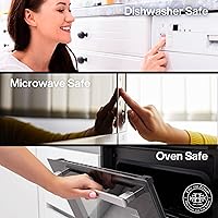 Vista 5 de Everyday White by Fitz and Floyd Nevaeh - Cuenco para servir verduras, 9.75 pulgadas