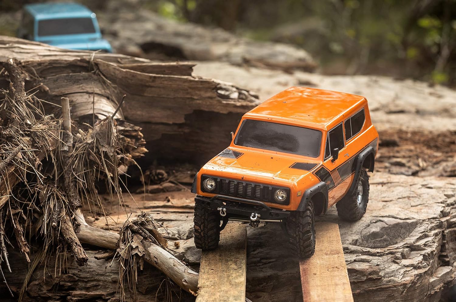 Redcat Racing Orange Gen8 Scout II Scale Rock Crawler 4WD Off Road with Portal Axles Licensed Body & More, (Model: GEN8-SCOUT-ORANGE)