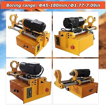 INTSUPERMAI Portable Line Boring Machine 110V Hole Drilling