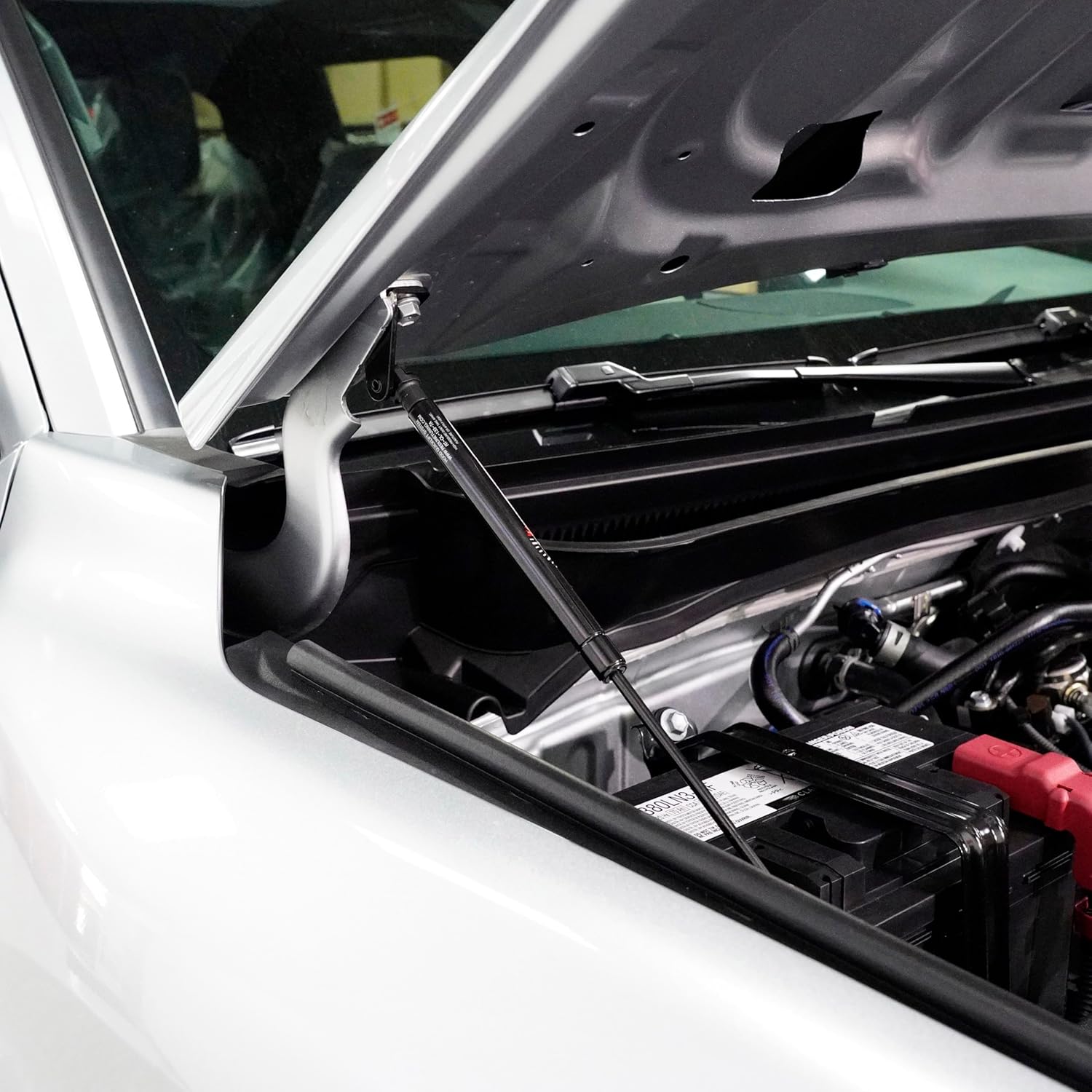 Redline Tuning 21-27022-02 Hood QuickLIFT Plus System Compatible with (Toyota Tacoma 2024+) & (4Runner 2025+) No Drilling Required - All Black Components