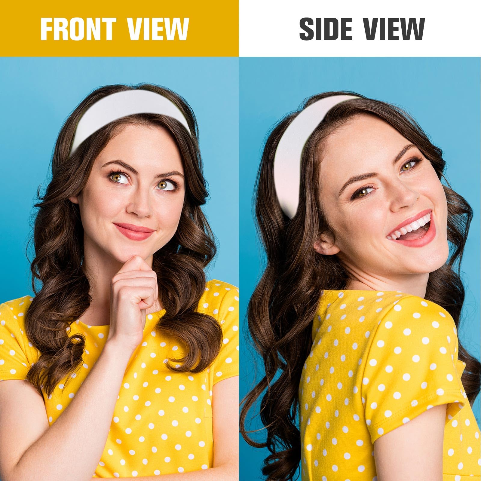 Amazon.com : Hotop 50 Pcs Hair Headbands Bulk for Women Non 