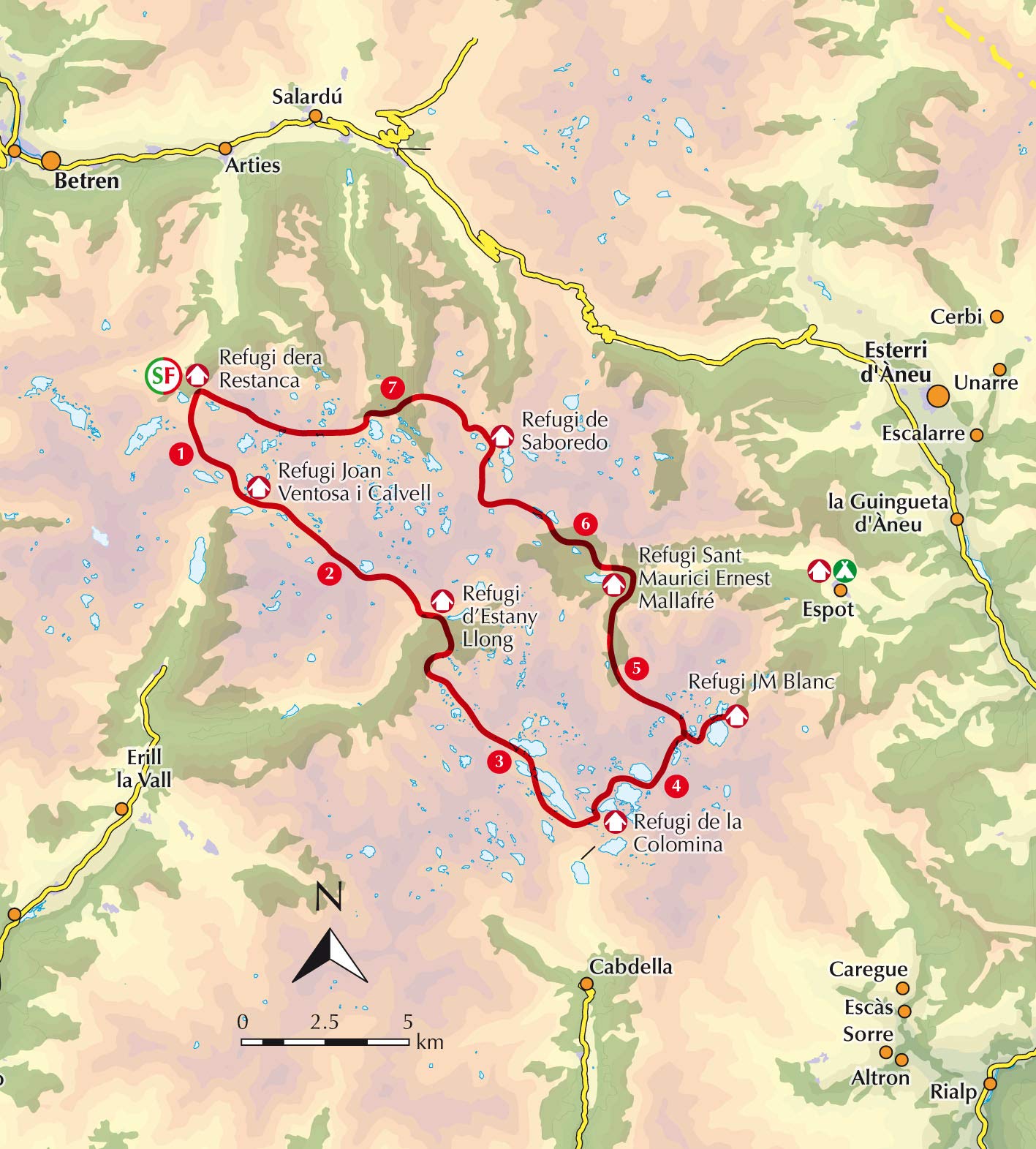Shorter Treks in the Pyrenees: 7 great one and two week circular treks (Cicerone Trekking Guides) [Idioma Inglés]