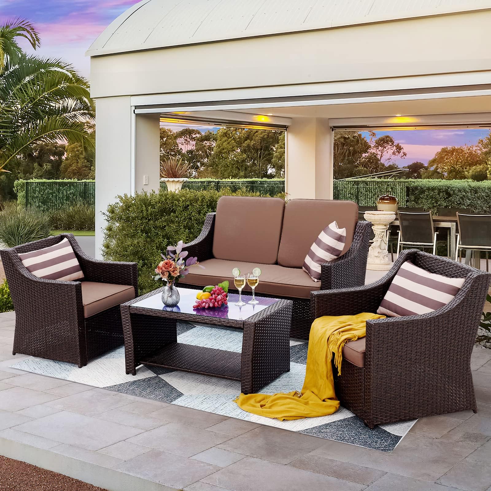 YITAHOME FTPLPB-K04 Sofas, Brown