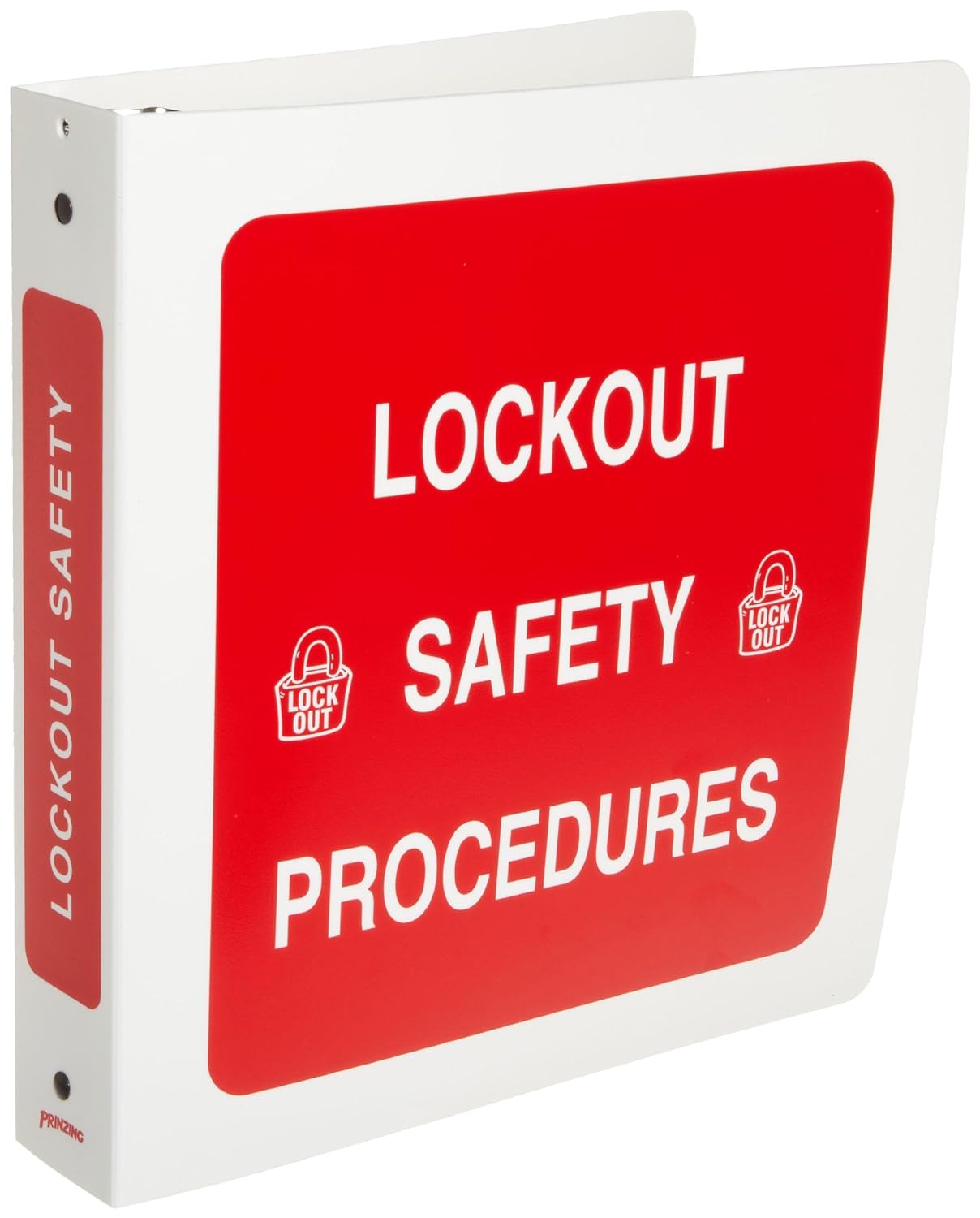 Brady 3Ring Binder for Lockout Procedures LOSB1 Industrial Lockout