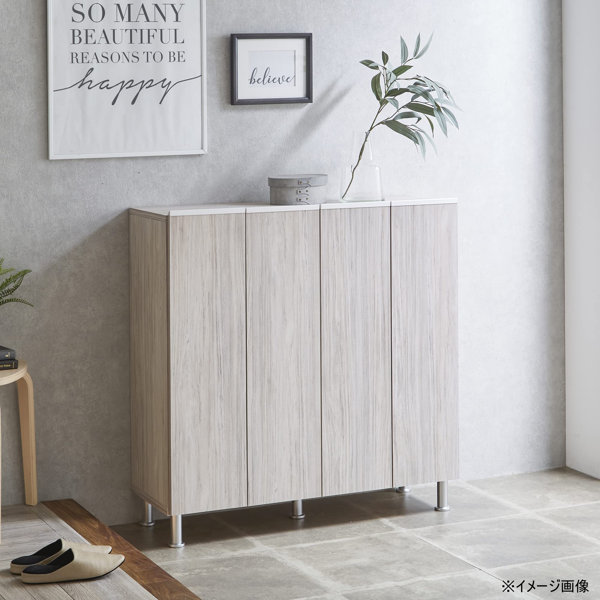 Amazon.co.jp: 関家具(Sekikagu) 土井インテリヤ シューズボックス