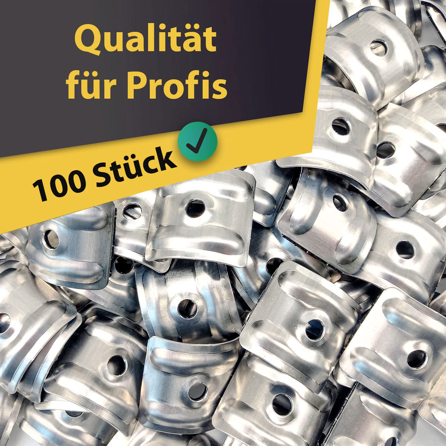 Kalotten Sinus 76/18 do płyt falistych, 100 sztuk