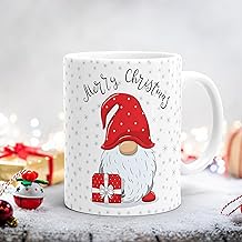 Christmas Coffee Mug | White 330 ml | Gift for Girls, Men, Boys, Family, Wife, Friends, Husband, Office Colleague | Merry Christmas Decorations Drinkware (CH-01 White)