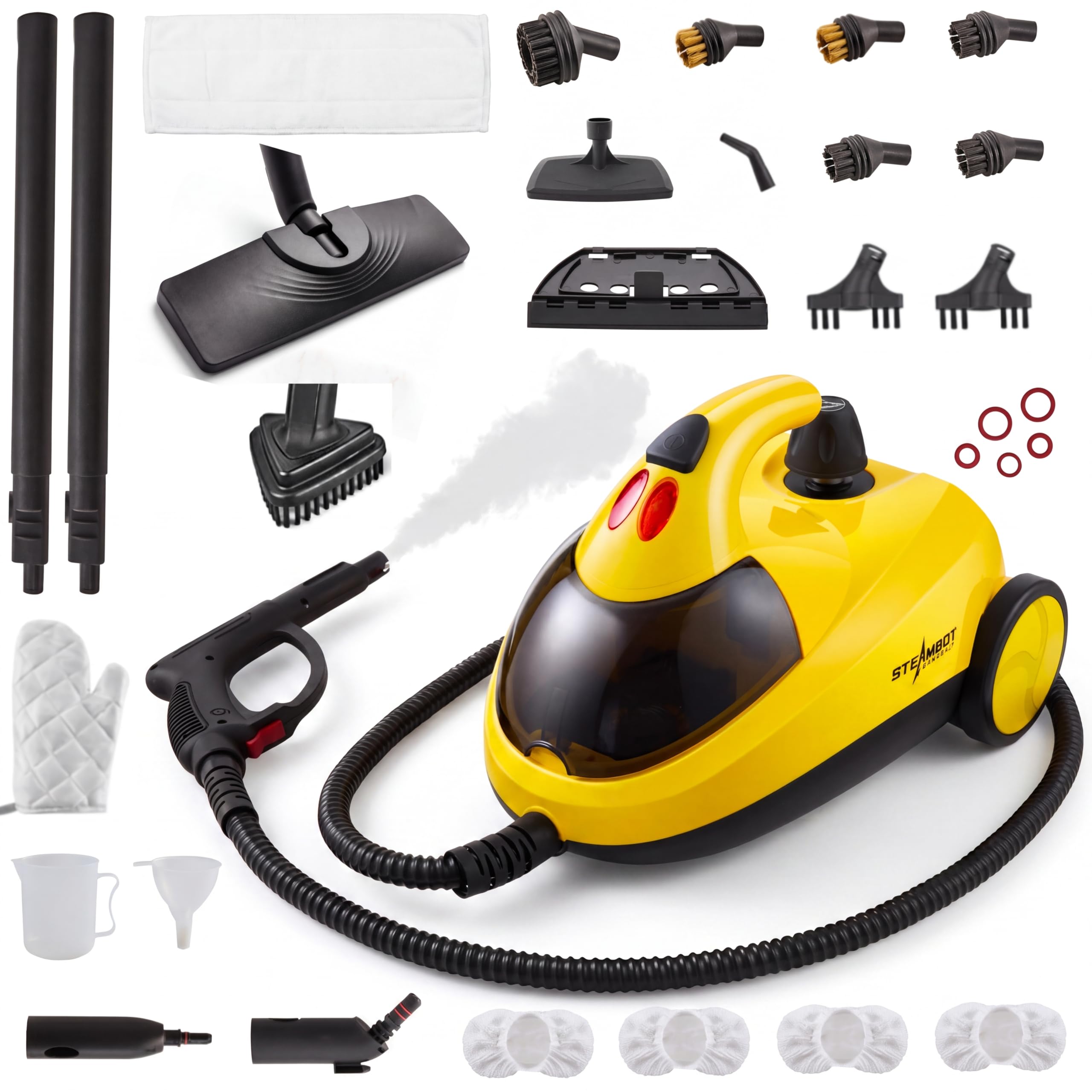 STEAMBOT Heavy Duty Steam Cleaner 28-in-1