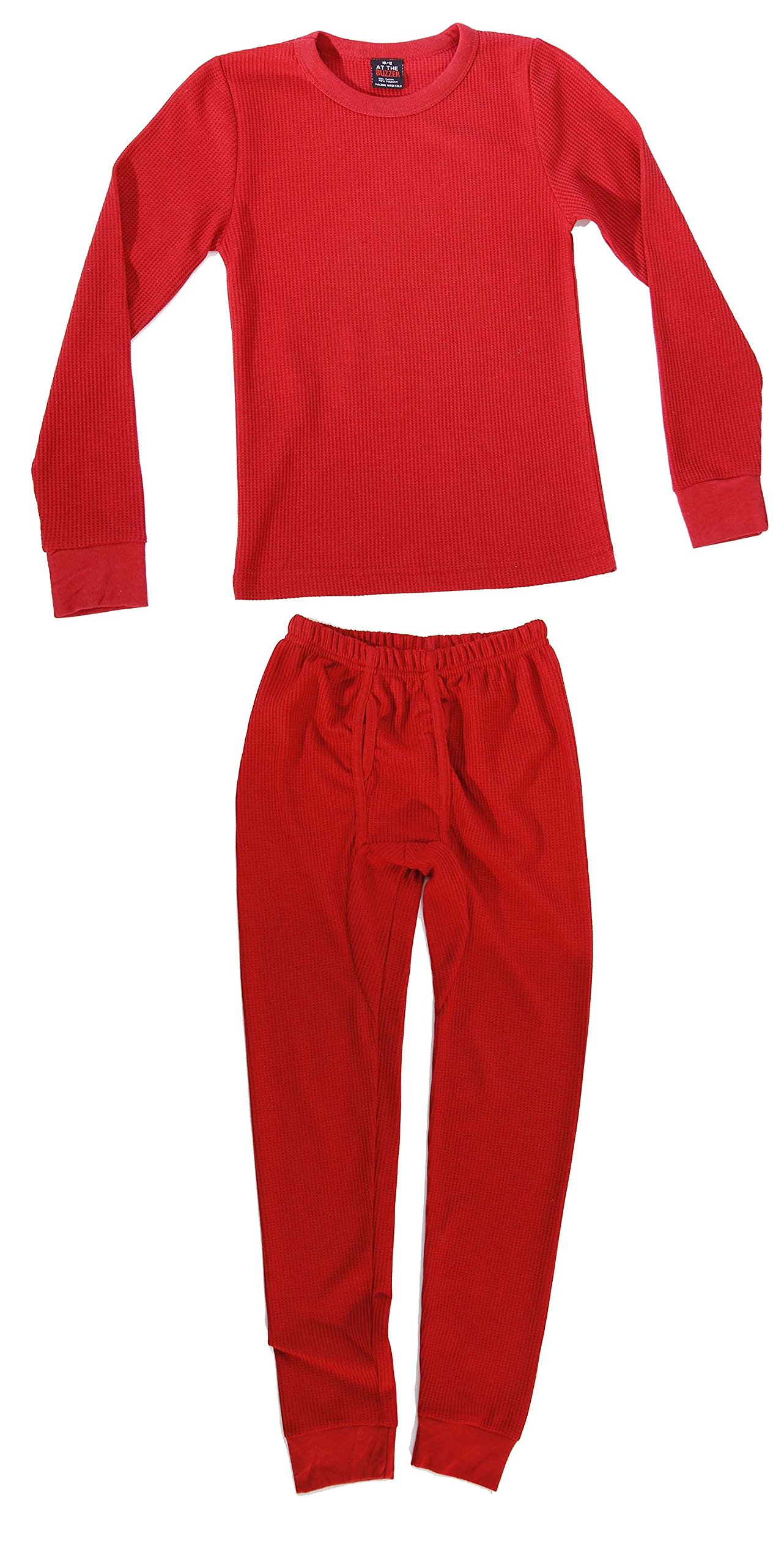 At The Buzzer Thermal Underwear Set for Boys 95362-Red-7-image-17
