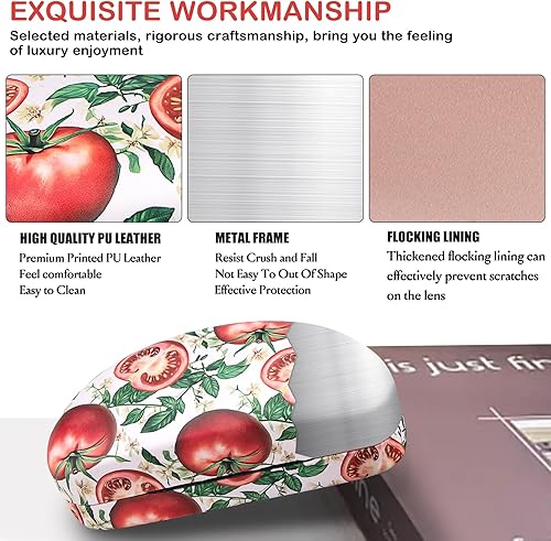 Miniatura 4 de bvya Funda rígida unisex para lentes de sol, estuche grande para gafas de sol de gran tamaño