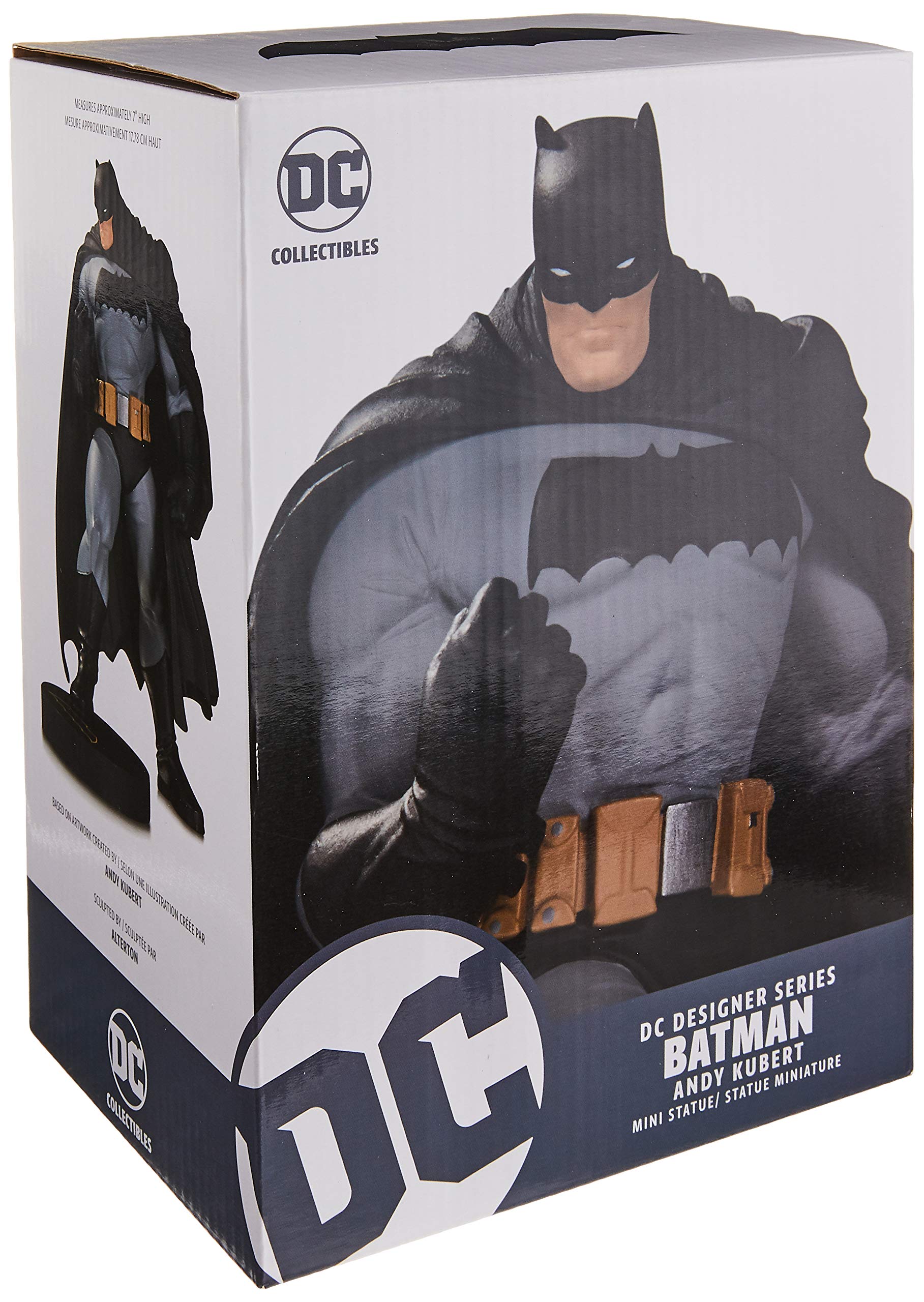 : DC Collectibles DC Designer Series: Batman Mini Statue by Andy  Kubert : Toys & Games