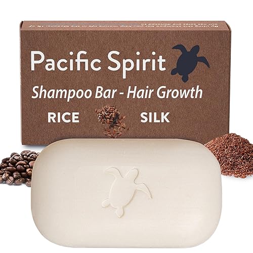 Barra de champú de arroz para el crecimiento del cabello. Para todo tipo de cabello adelgazante (rizado también) - Aroma de arroz - Voluminizante,